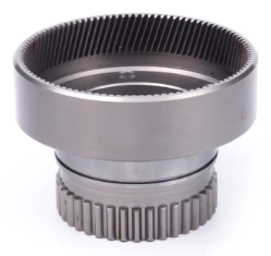 Cylindrical gear component with internal teeth